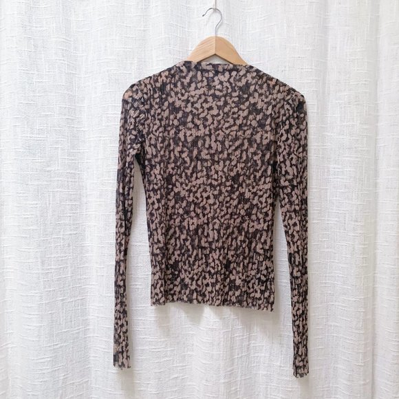 & Other Stories Tops - other stories sheer top